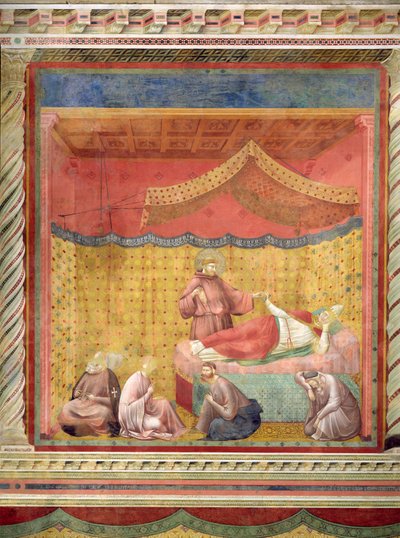 The Vision of Pope Gregory IX by Giotto di Bondone